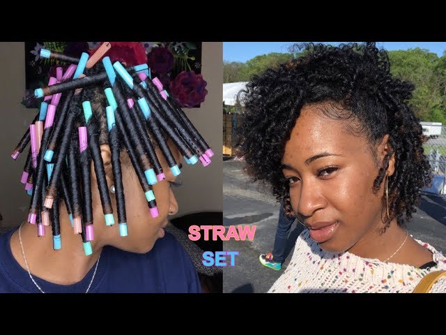 Dynamic Straw Set Curls Try Similar - Natural Hair Mag