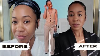 EASY DAY TO NIGHT MAKEUP ROUTINE + ZARA OUTFIT