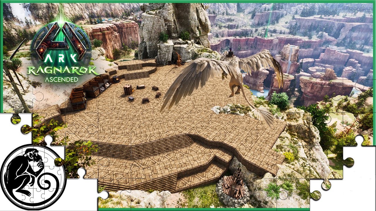 Building Up the Monkeyheim Castle - Ep 5 - Ragnarok - ARK Survival ...