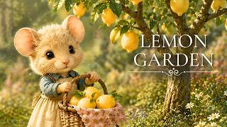 Little Lemon Garden 🍋 Cozy Celtic Music for Study & Calm | Little Mouse's Lemon Garden