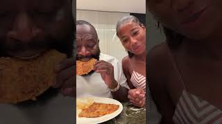 Rick Ross his girlfriend Jazzma Kendrick cooking eating Juicing recipe Healthy lifestyle