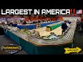 The LARGEST Modular O-GAUGE TRAIN layout in AMERICA!!