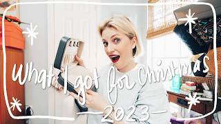 WHAT I GOT FOR CHRISTMAS!!! 2023 *diamonds, books, knits, shoes &amp; more*