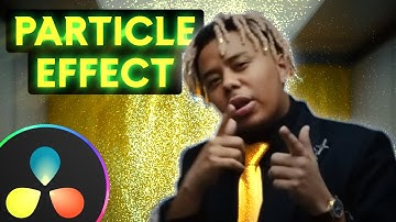 PARTICLE EFFECT in Davinci Resolve | Tutorial