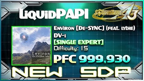 【DDR A3】Environ [De-SYNC] (feat. lythe) / DV-i [SINGLE EXPERT] 999,930 NEW SDP #ddr #gaming