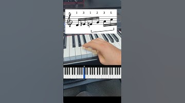 A major blues scale run to impress your friends! 🎹🔥