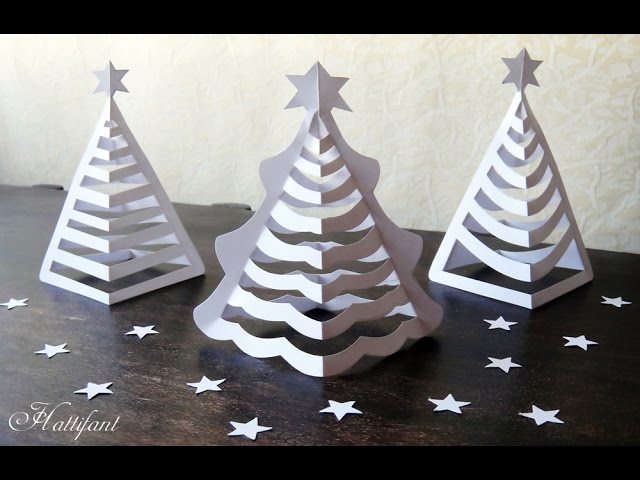 Hattifant - 3D Paper Christmas Tree | 3D Christmas Tree with Paper ...