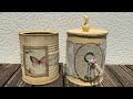 2 ideas fáciles para decorar latas / 2 easy ideas to decorate cans  (english subtitles)