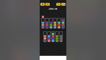 Ball Sort - Color Puzzle Game Level 413 414 415 416 417 418 419 420 421 422 #puzzle #ballsortpuzzle