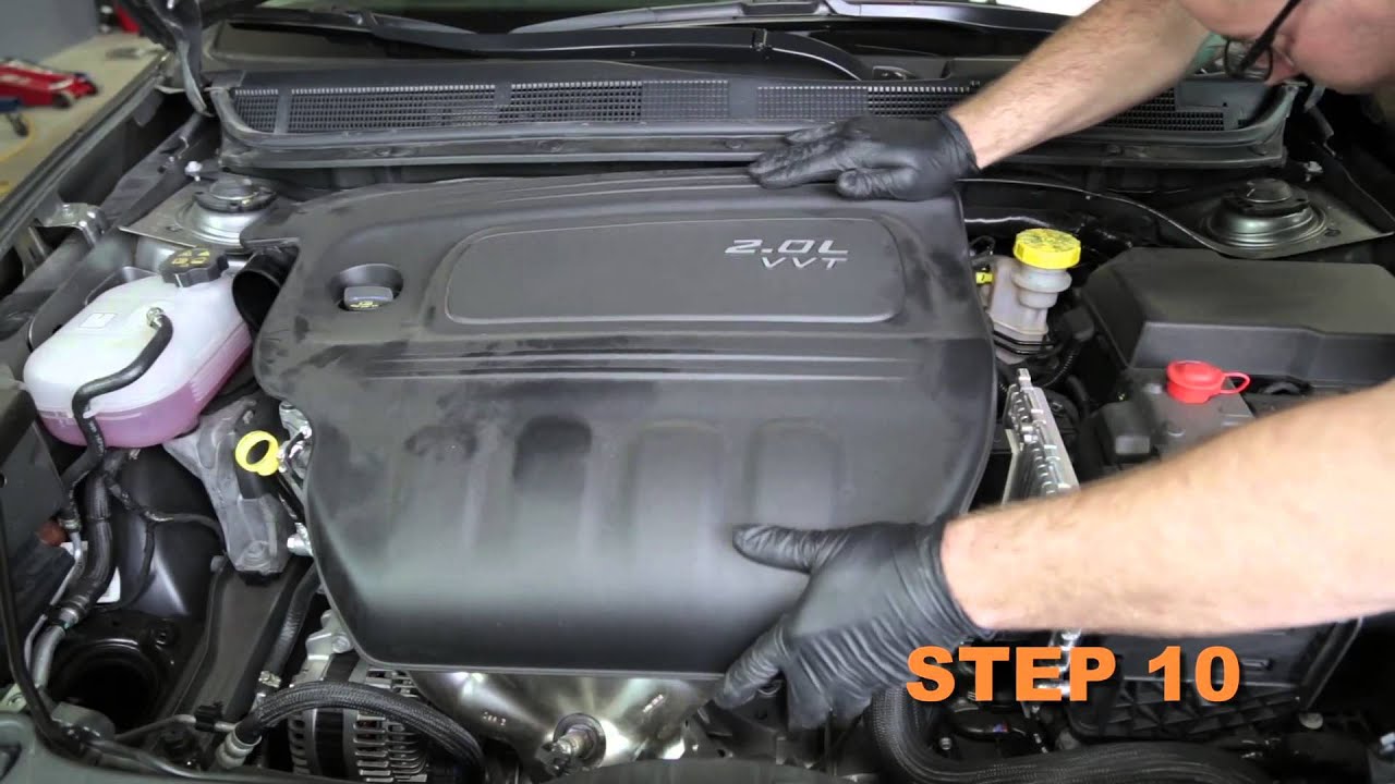 2013 & 2014 Dodge Dart 2.0L Air Intake Installation - YouTube 4 9 ford engine fuel rail diagram 