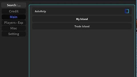 Desert island survival Script | AutoHelp,Teleport Island