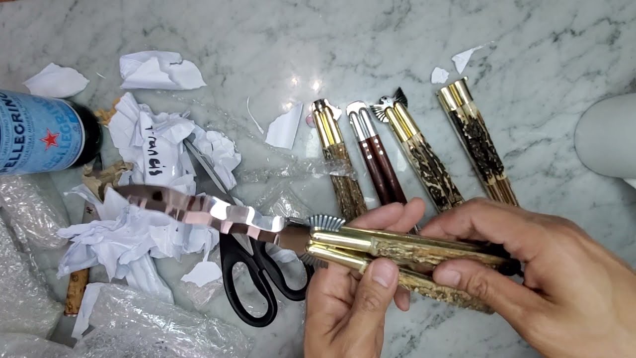 FILIPINO HAND MADE BALISONGS FROM TAAL, BATANGAS, PHILIPPINES