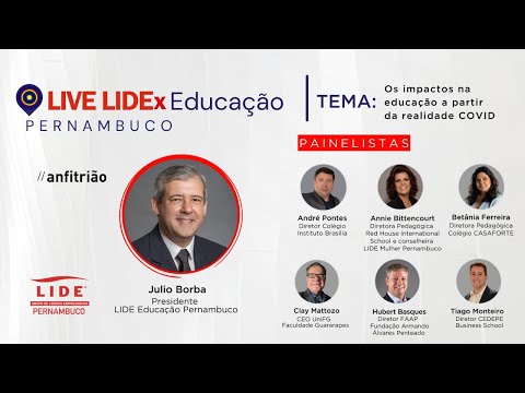LIVE LIDEx Educação Pernambuco