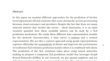 Leveraging Graph Neural Networks for SLA Violation Prediction in Cloud Computing