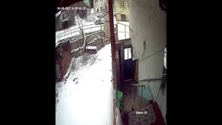 Karabükte Buzlu Yolda Ka Kaza Yapan Otomobiller Kamera