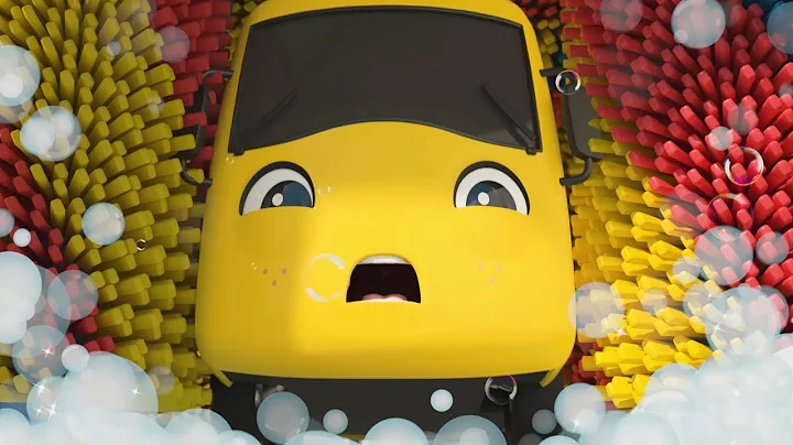 Go Buster - Stuck In the Carwash Song | Baby Cartoons - Kids Sing Alongs | Moonbug