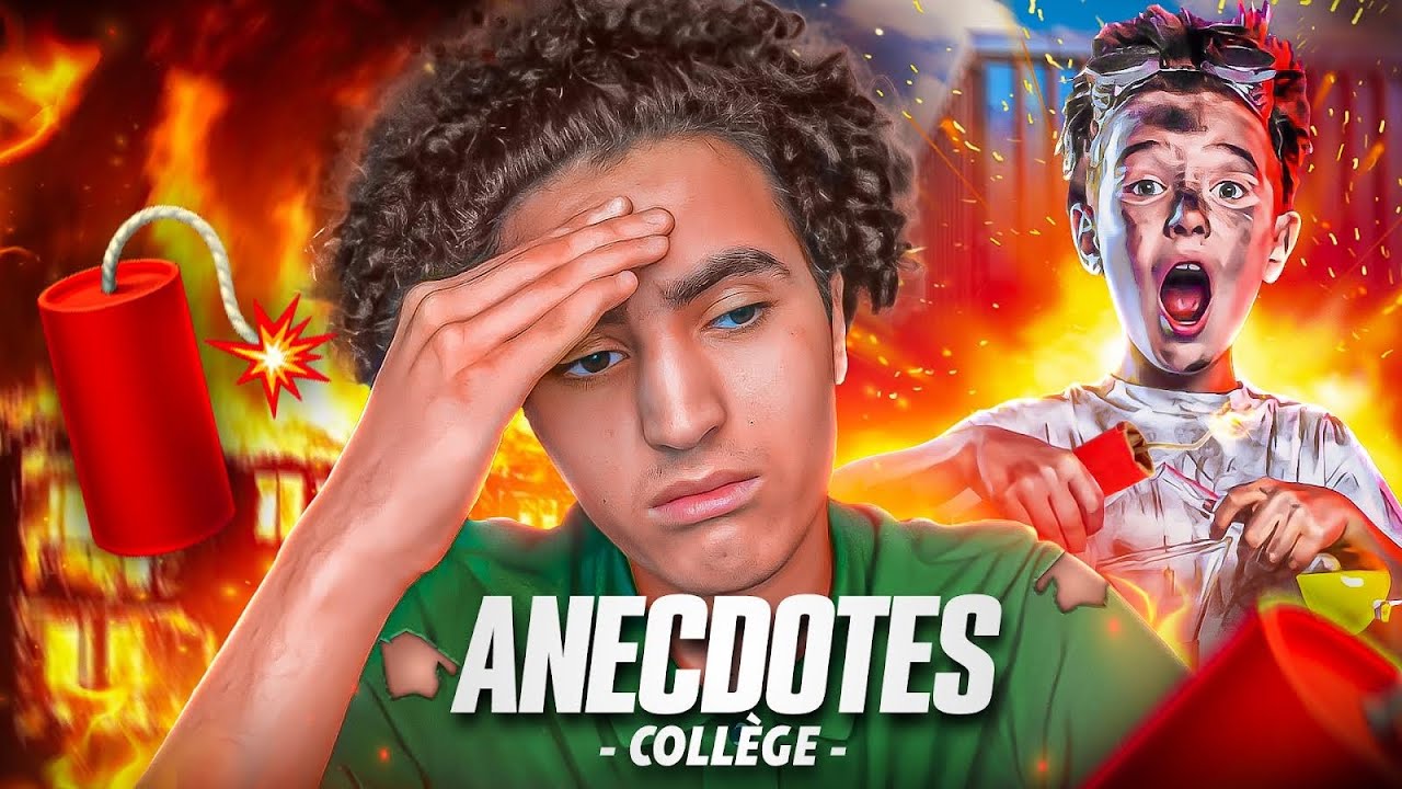 IL JETTE UN PETARD EN CLASSE?! (c'est vrai mdrr)