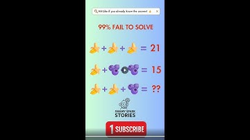 🔥LIVE Math Puzzle Challenge | 99% Fail to Solve This 🍌 + 🫐 Brain Teaser!