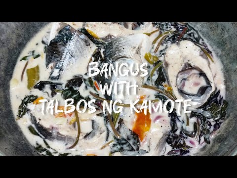 Bangus with Talbos ng Kamote | Easy Ulam Ideas