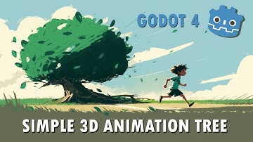 Godot 4 Simple 3D Animation Tree