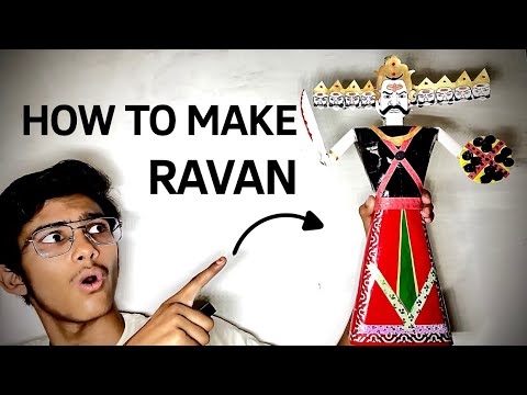 How To Make Ravan At Home 2025 | Paper Se Ravan Kaise Banaen | How To ...