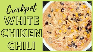 What's for Dinner? Crockpot Recipe - White Chicken Chili