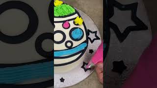 Easter Egg Coloring Book Cake SHORT