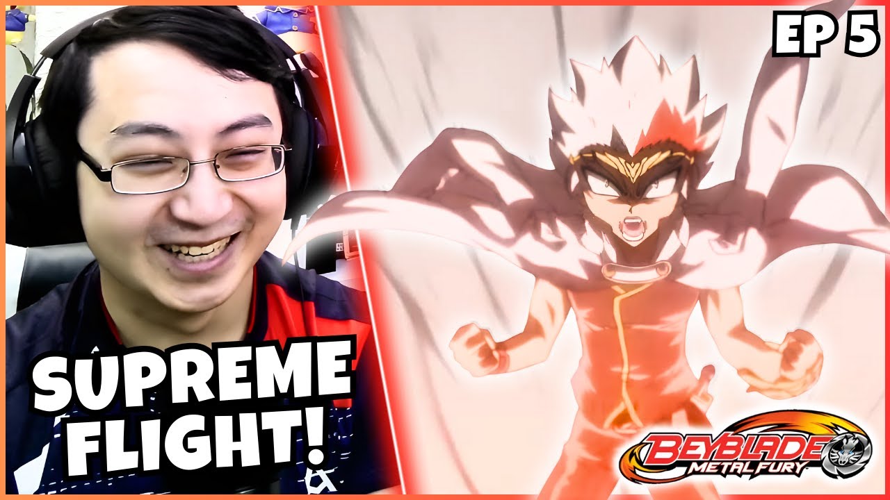 RYUGA OBLITERATES 3 LEGENDARY BLADERS!🔥 | FIRST TIME WATCHING Beyblade Metal Fury Episode 5 Reaction