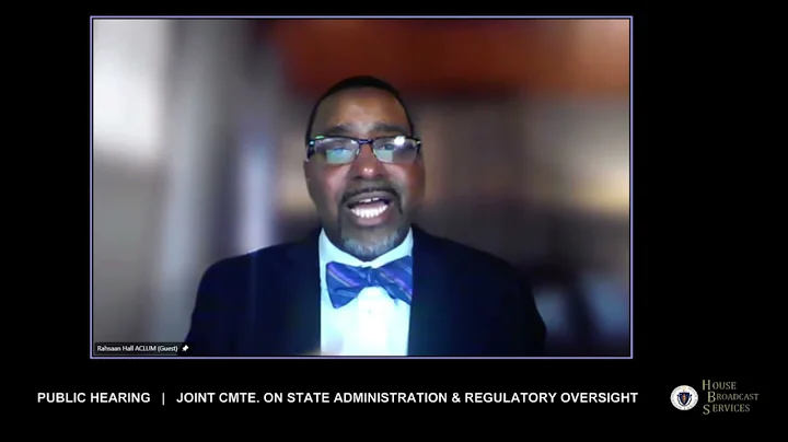 Civil Asset Forfeiture Hearing: Joint Committee on State Administration and Regulatory Oversight