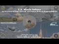 Us missile defense  an overview of past current and future roles and responsibilities