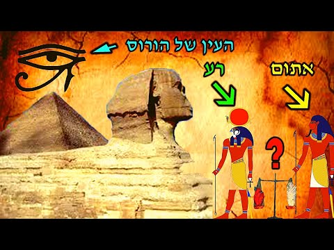 וִידֵאוֹ: פנתיאון של אלים מצריים