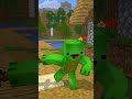 Enderman: Now vs Then 👁️☠️ - JJ and Mikey Maizen Minecraft Animation #maizen #minecraft #shorts