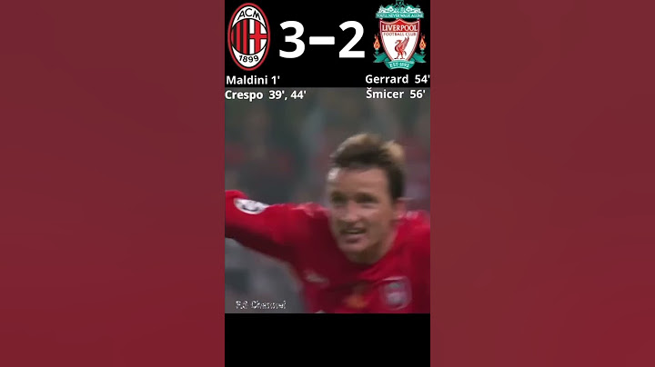Liverpool vs Milan | 2005 UEFA Champions League final