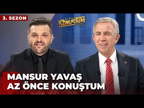 Mansur Yavaş | Candaş Tolga Işık ile Az Önce Konuştum | 12 Mart 2024