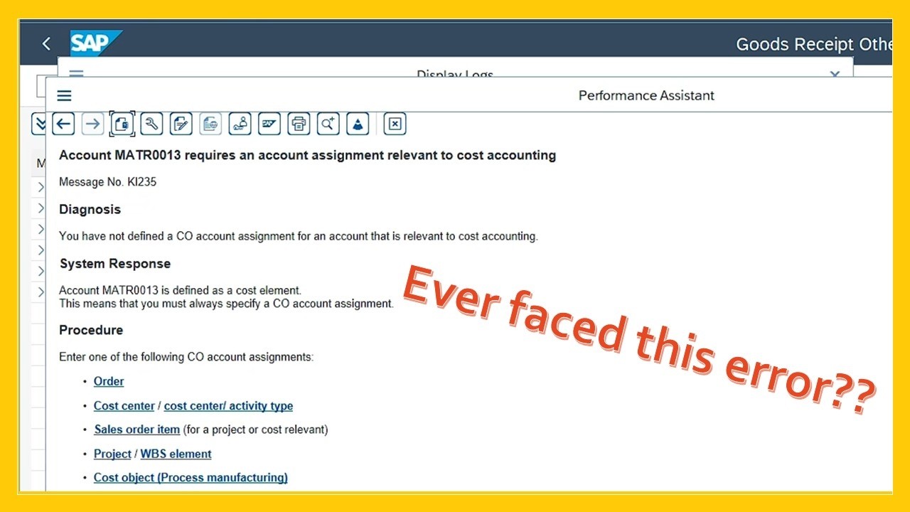 When to NOT use OKB9  |  AC SAP Consulting