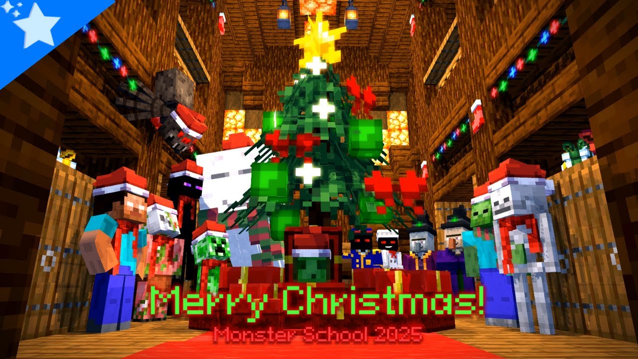 A Monster Christmas Special! | Monster School Minecraft Animation - YouTube