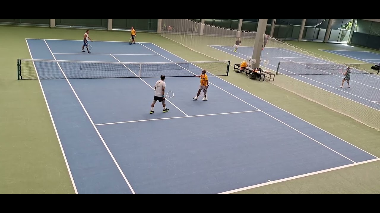V tennis BD125 หมวกเหลือง winner 7:5(1) สนามACหาดใหญ่ 17/1/69