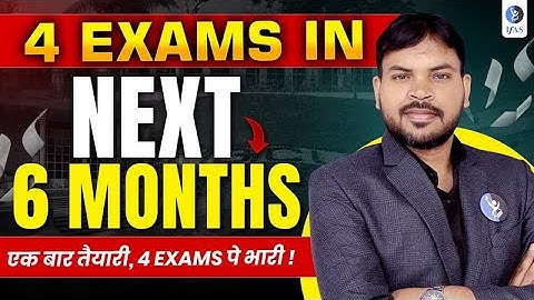4 Exams In Next 6 Months | IFAS
