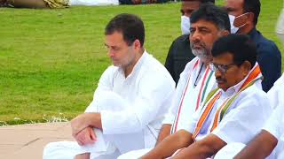 Kanchi Ragul ganthi visit Rajiv memoriyal