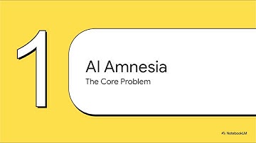 AI AMNESIA: Why Does AI Forget So Much? See the Fix!