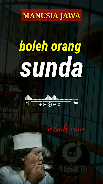 manusia jawa yang memenuhi dunia, cak nun