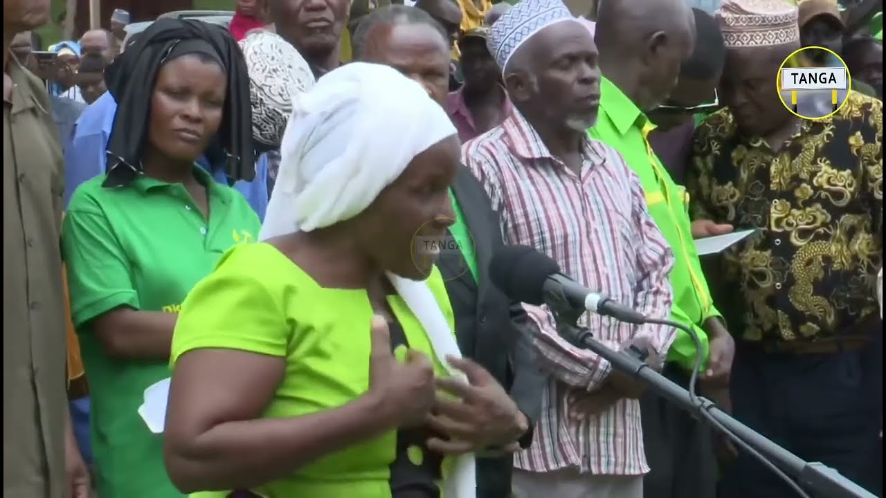 Waziri Mkuu Mwigulu Februari 18, 2026 akizungumza na wananchi wa Ndungu, Same mkoani Kilimanjaro