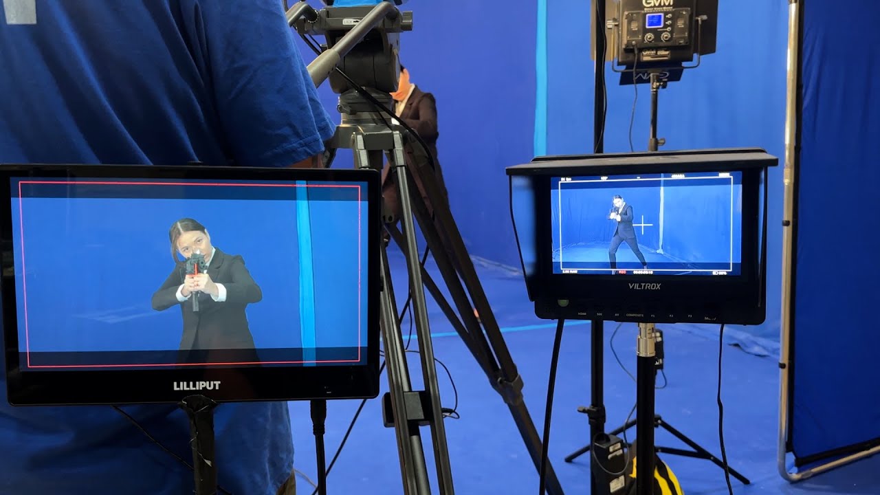 🔫 OMBIS 2: Alien Awakening | On-Set Gunfight Rehearsal | Nicole Shiflett & Director Adam Steigert