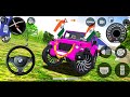 Modified Mahindra Thar😈Games:India Pink Thar (Gadi Wala Games) Car Game Android Game - #2026