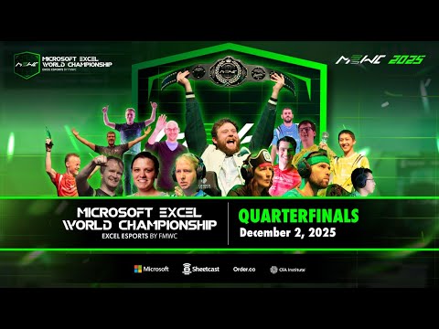 Microsoft Excel World Championship 2025 - Quarterfinals