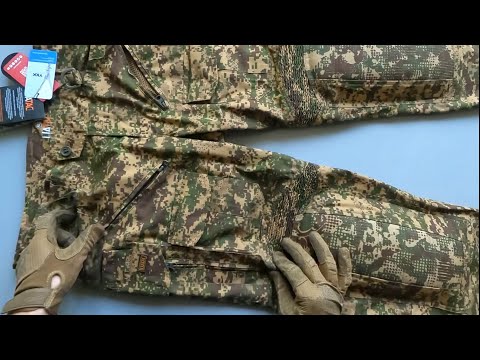 Штурмові штани UATAC Gen 5.6 Хижак Піксель Combat pants UATAC Gen 5.6 with knee pads | Khyzhak Pixel