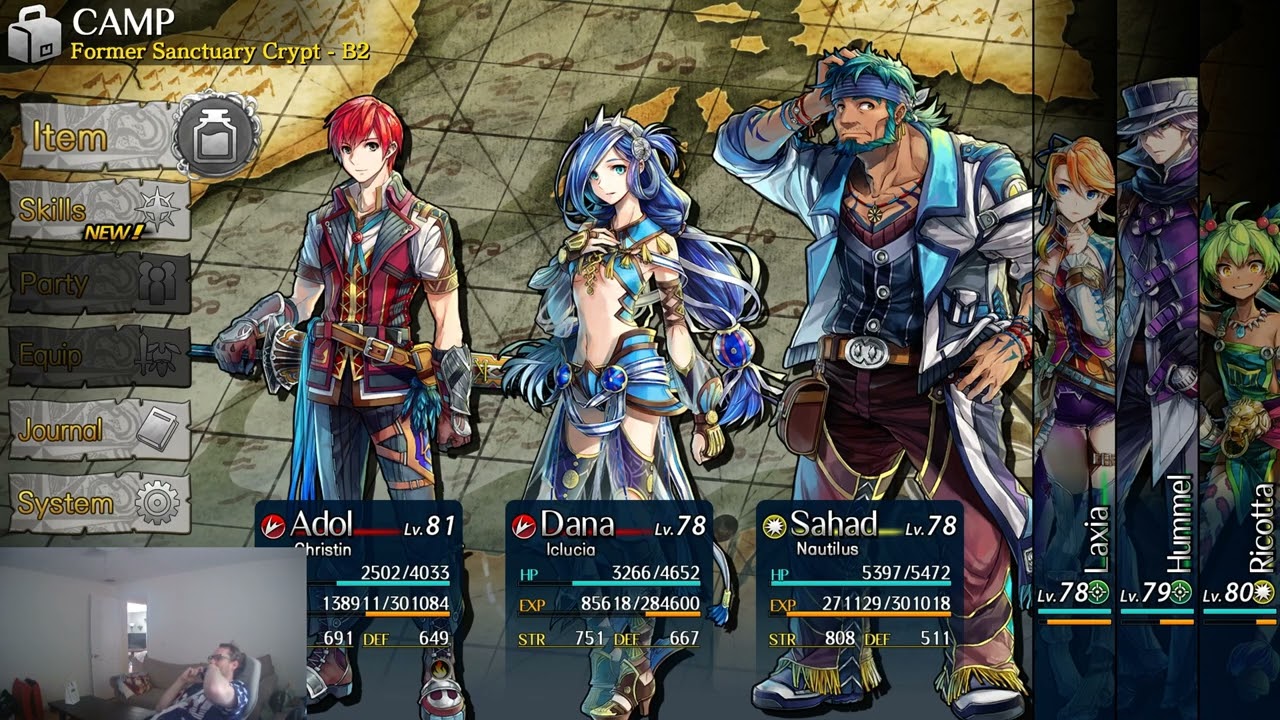 Ys VIII Lacrimosa of Dana- Secret dungeon