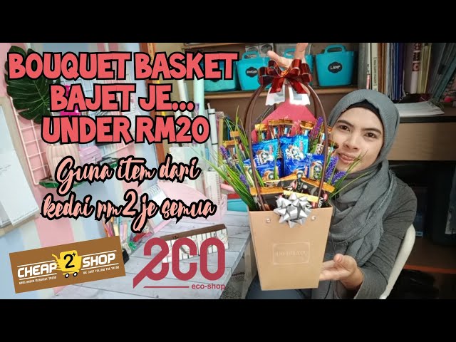 Diy kotak Eco RM2 bouquet 