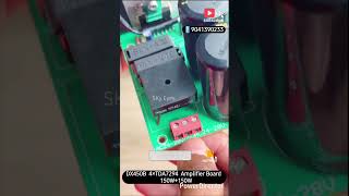😍 300W Stereo Amplifier 💣 4 IC TDA7294 Beast Sound 🔥 #audioamplifier #stereoamplifier #amp #bass