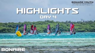 HIGHLIGHTS - DAY 4 - Bonaire Youth World Cup | PWA Youth Windsurfing Slalom Tour
